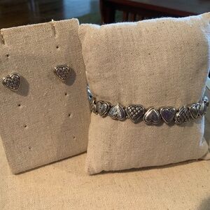 Brighton Enchanted Hearts Bracelet & Earrings